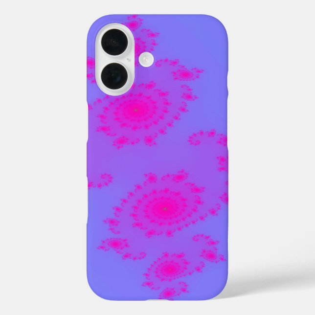 Pink Sneeze Fractal Case-Mate iPhone Case (Back)