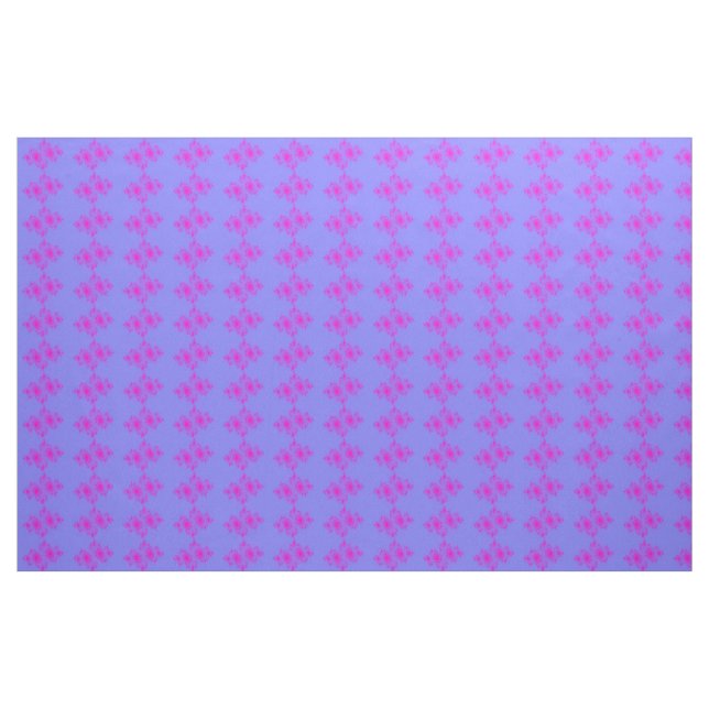 Pink Sneeze Patterned Fractal Craft Fabric (Yard)