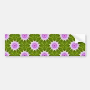 Pink Snowflakes Bumper Sticker