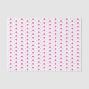 Pink Snowflakes Tissue Paper