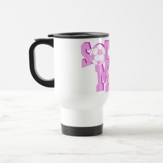Pink Soccer Mom Mugs mug