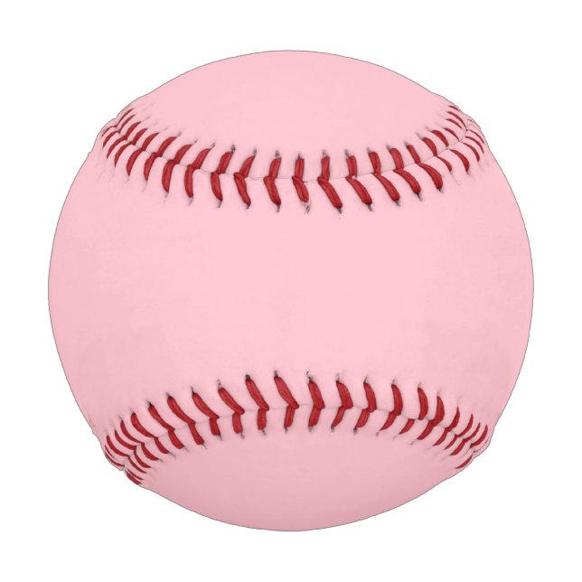 Pink Solid Color Baseball (Front)