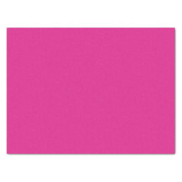 Pink Solid Color Modern Elegant Create Your Own Tissue Paper