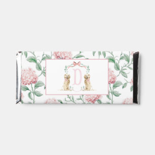 Pink Southern Puppy Dog Baby Shower  Hershey Bar Favors
