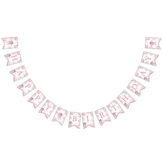 Pink Space 1st Trip Around the Sun Banner