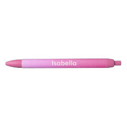 Pink Sparkle Glitter Personalized (Any Name) Pen