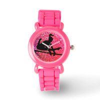 Pink Sparkle Gymnast eWatch Watch