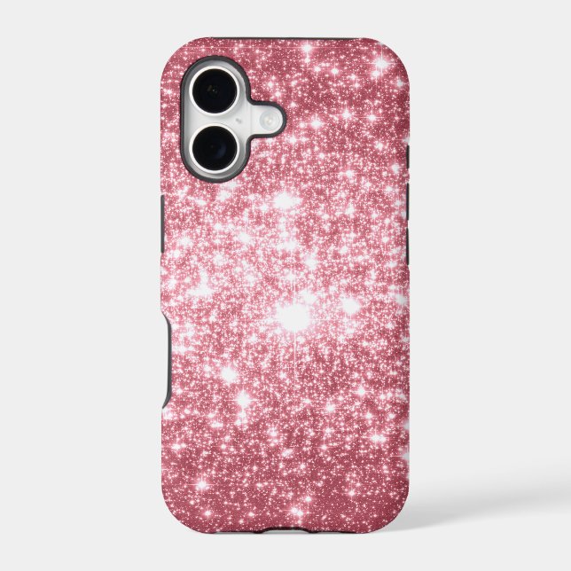 Pink Sparkle Iphone Case (Back)