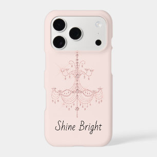 Pink Sparkle Jewel Chandelier iPhone 17 Pro Case
