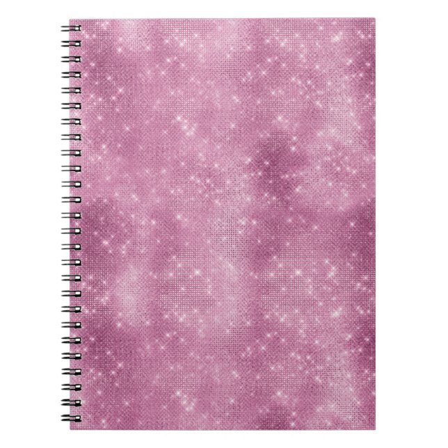 Pink Sparkle Notebook (Front)