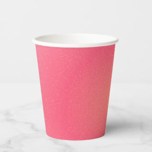 Pink Sparkle Paper Cup