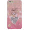 Pink Sparkle Silver Glitter Heart