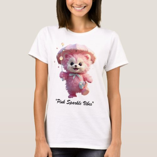 Pink Sparkle Vibes T_Shirt