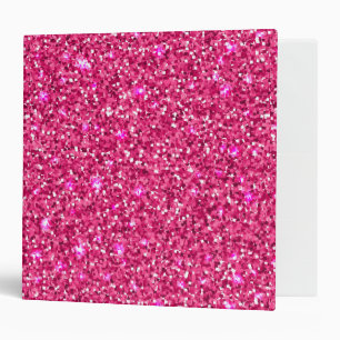 Pink Sparkles Binder