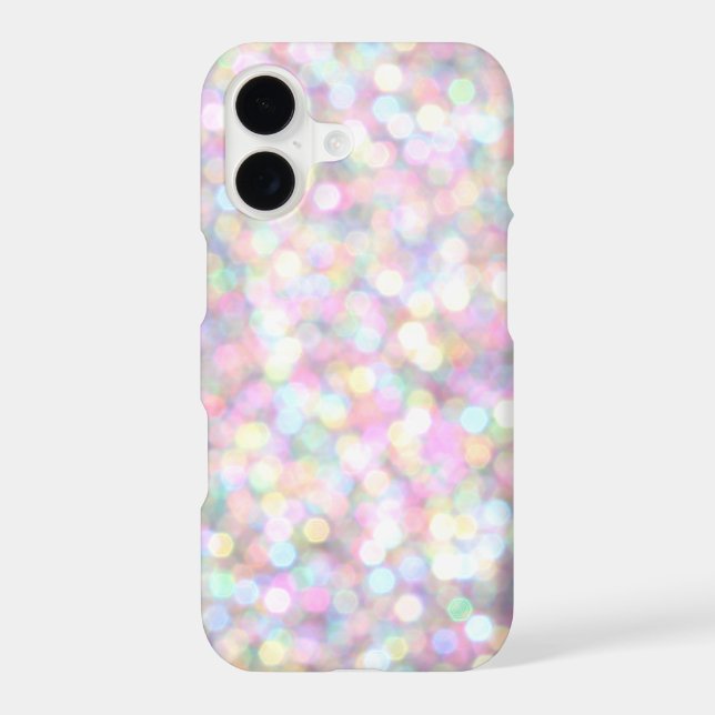 Pink Sparkles iPhone 7 Plus Case (Back)