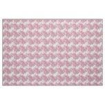 Pink sparkles on white. fabric
