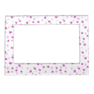 Pink Speckled Magnetic Frame