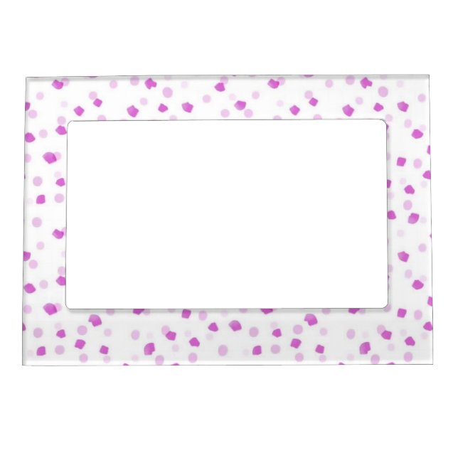 Pink Speckled Magnetic Frame (Front)