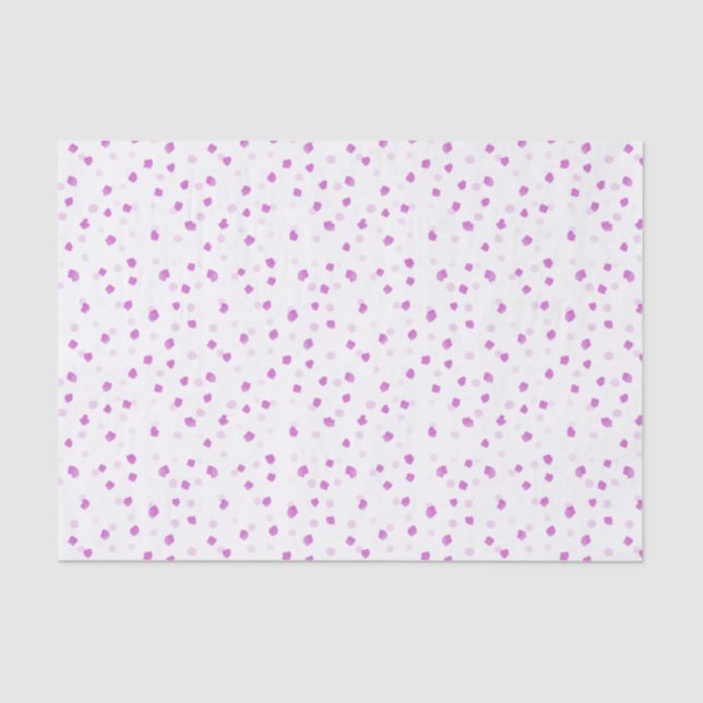 Pink Speckled Tissue Paper (Front)