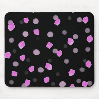 Pink Speckles Mouse Pad