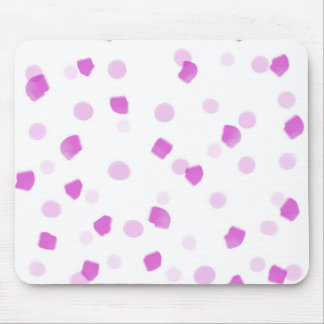 Pink Speckles Mouse Pad