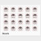 Pink Spider Birthday Thank You Stickers