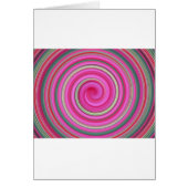 Pink spiral pattern cards (Front)