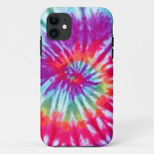Pink Spiral Tie-Dye Case-Mate iPhone 5 11 Case