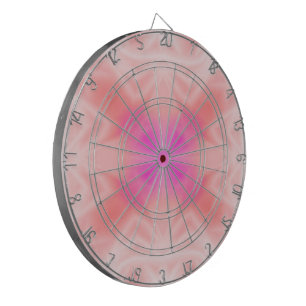 Pink Splash Dart Board