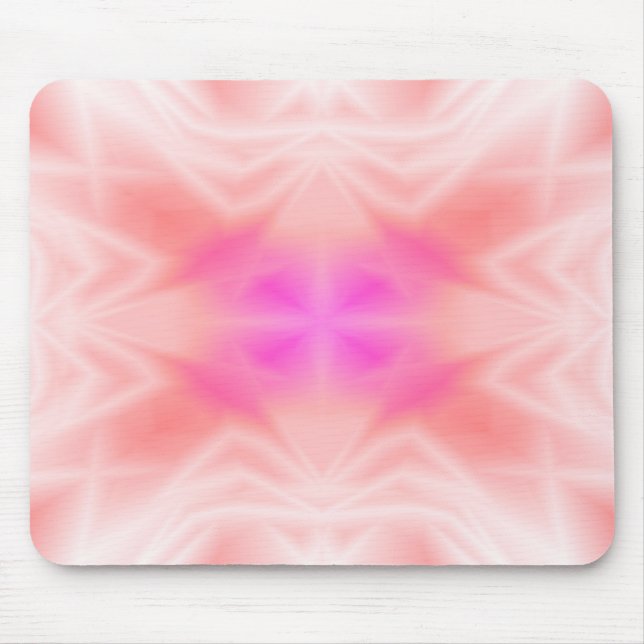 Pink Splash Mouse Pad (Front)
