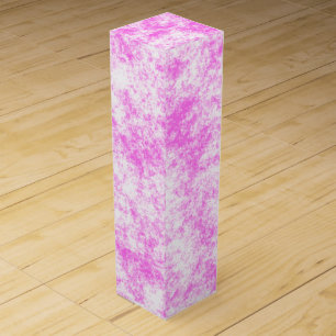 Pink Splash Wine Box