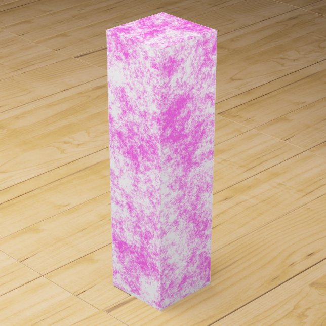 Pink Splash Wine Box (Front)