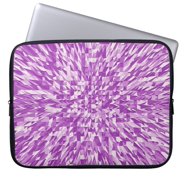 Pink Splatter...... Laptop Sleeve (Front)