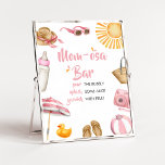 Pink Splish Splash Baby Shower Mom Osa Bar Poster<br><div class="desc">Make your event special with this Beach Baby Shower with our cute and lovely printable Mom Osa Bar Sign featuring adorable Summer Baby Shower theme. Download,  personalize,  and create lasting memories with this perfect touch for your joyous celebration!

BS745</div>
