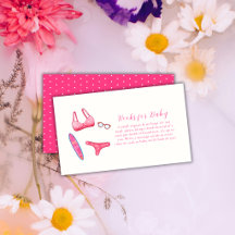 Pink Splish Splash Surf Beach Books Baby Shower