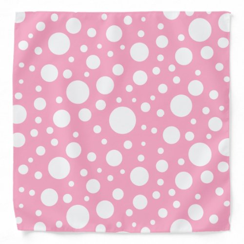 Pink Spots Bandana