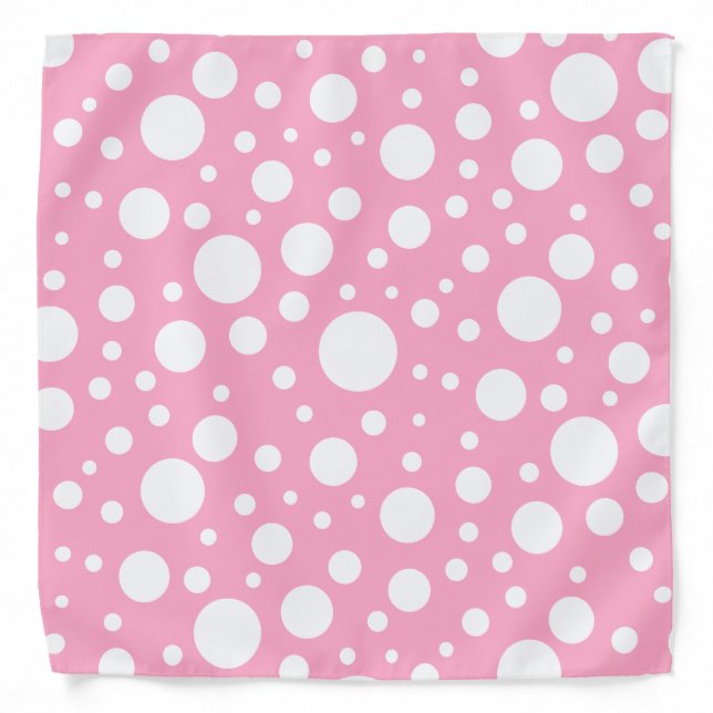 Pink Spots Bandana (Front)