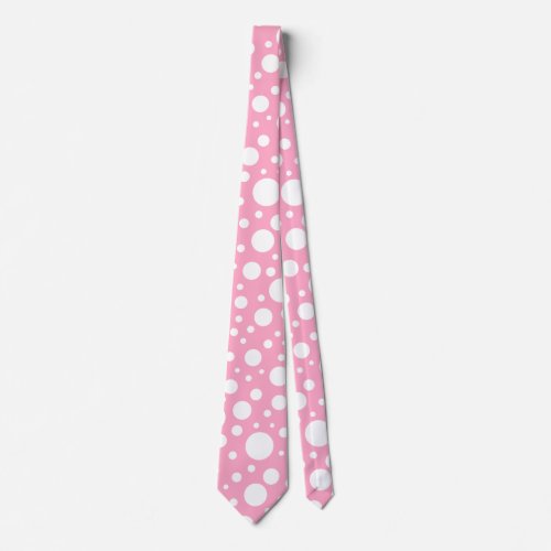 Pink Spots Tie