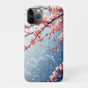 Pink Spring Blossom Aesthetic Japanese Floral iPhone 11 Pro Case