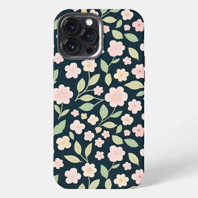 Pink Spring Elegance iPhone Case (Back)
