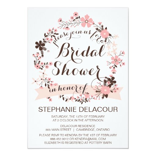 Spring Bridal Shower Invitations 10