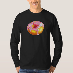 Pink Sprinkle Donut Lover Doughnut Lovers Donuts D T-Shirt