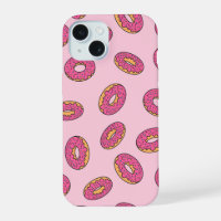 Pink Sprinkle Donut Pattern
