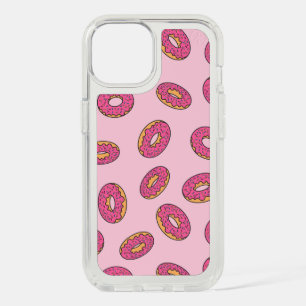 Pink Sprinkle Donut Pattern iPhone 15 Case