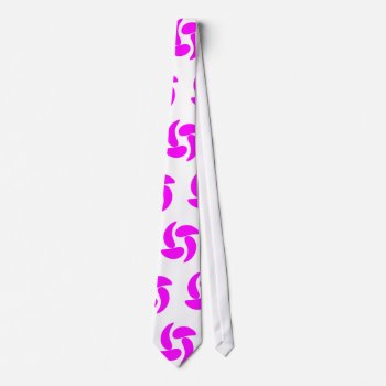 Pink Spun Dot Neck Tie by freepaganpages at Zazzle