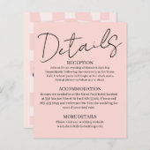 Pink Square Wedding (Front/Back)