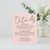 Pink Square Wedding (Standing Front)