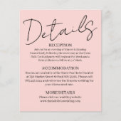 Pink Square Wedding (Front)