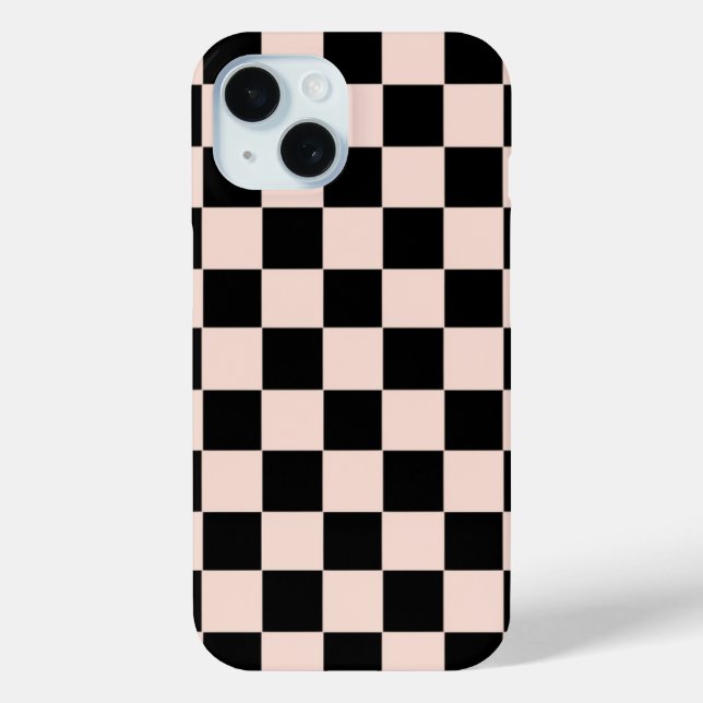 Pink Squared Case-Mate iPhone Case (Back)