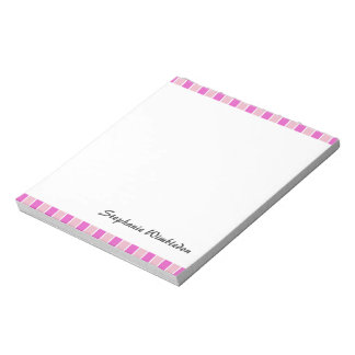 Pink Squares Notepad